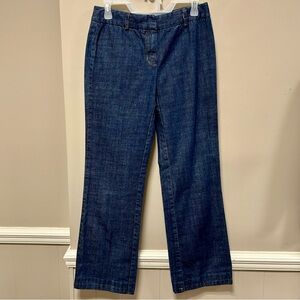 Isaac Mizrahi Sz 4 Wide Leg Trouser Jeans 👖 GUC
